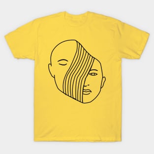 many faces for human T-Shirt